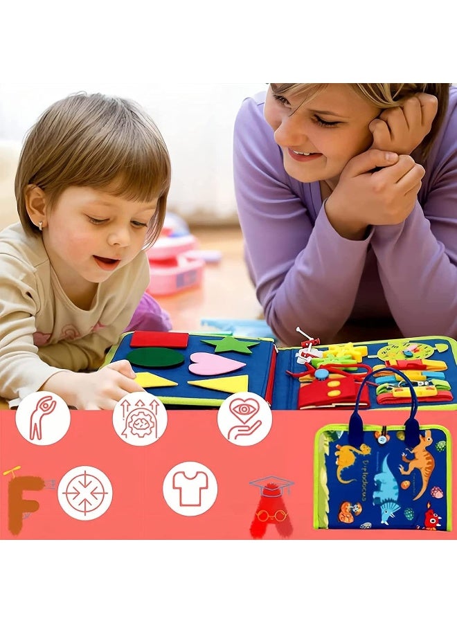 Beauenty Montessori Busy Board for Toddlers - Image 4